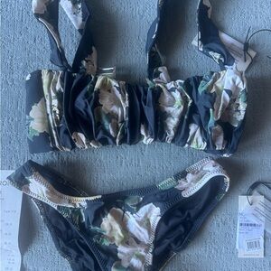 Montce navy Floral Bikini
